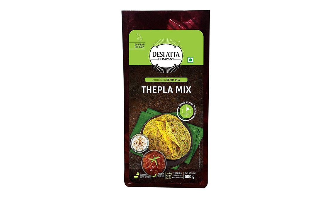 Desi Atta Thepla Mix    Pack  500 grams
